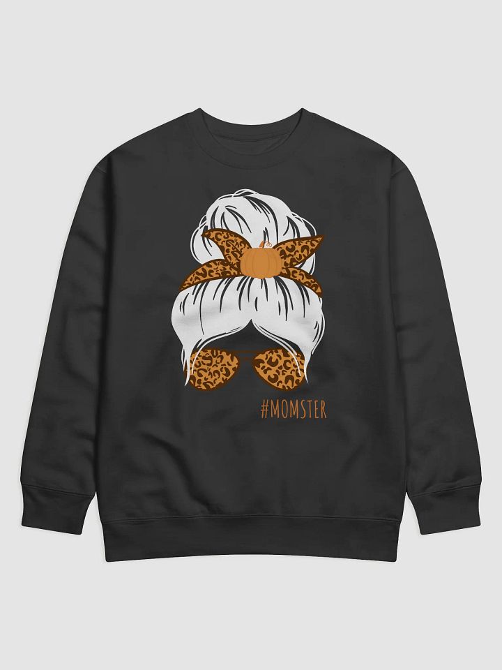 Leopard Pumpkin Momster Sweatshirt product image (1)
