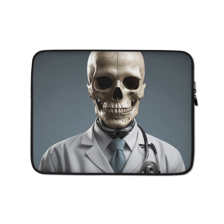 Doctor Skull Laptop Sleeve product image (1)