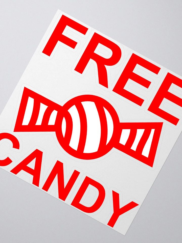 FREE CANDY sticker product image (2)