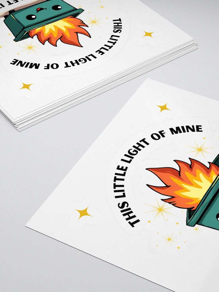 Dumpster Fire Delight Stickers product image (11)