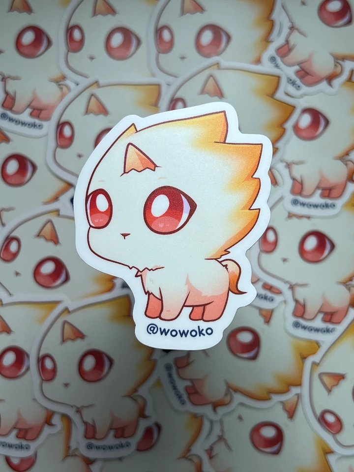 WoWoKo x Potato Fighters - Jr. Lioner - Sticker product image (1)