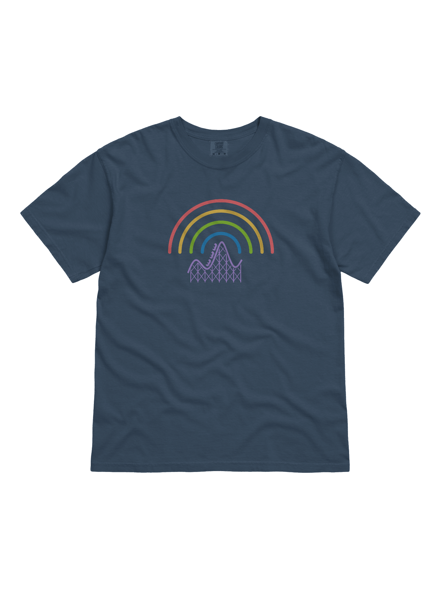 Rainbow Roller Coaster Adventure T-Shirt product image (11)