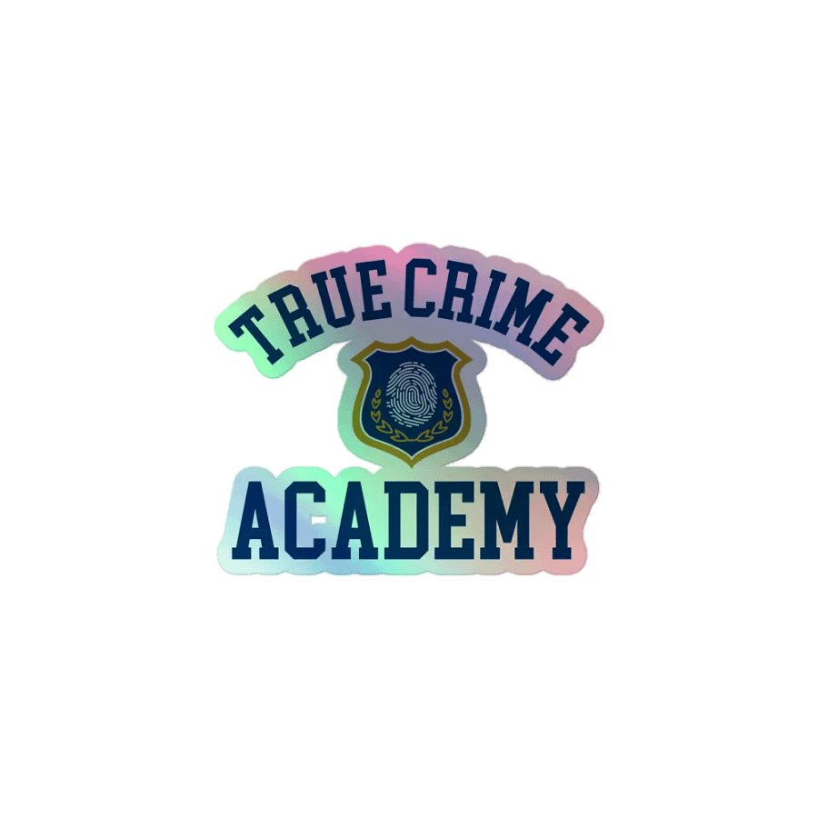 True Crime Academy Sticker product image (1)