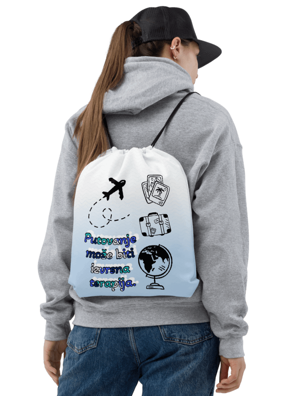 Love Traveling - Drawstring Bag product image (3)
