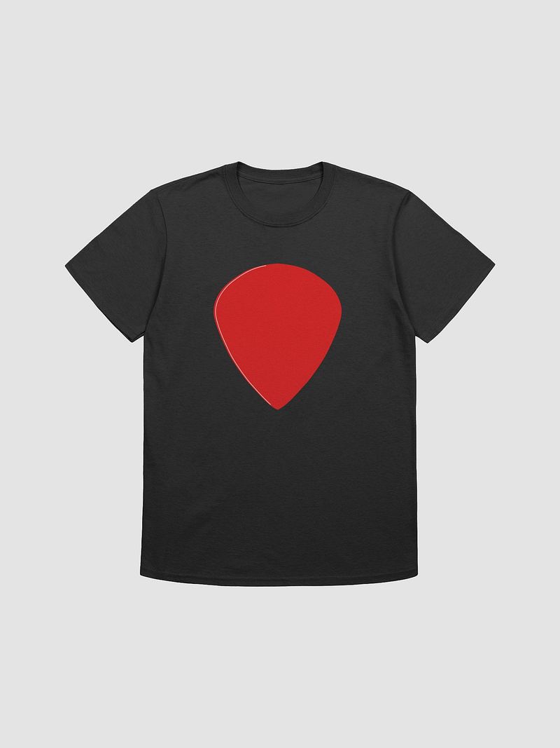 Crimson Guitar Pick Unisex Tee