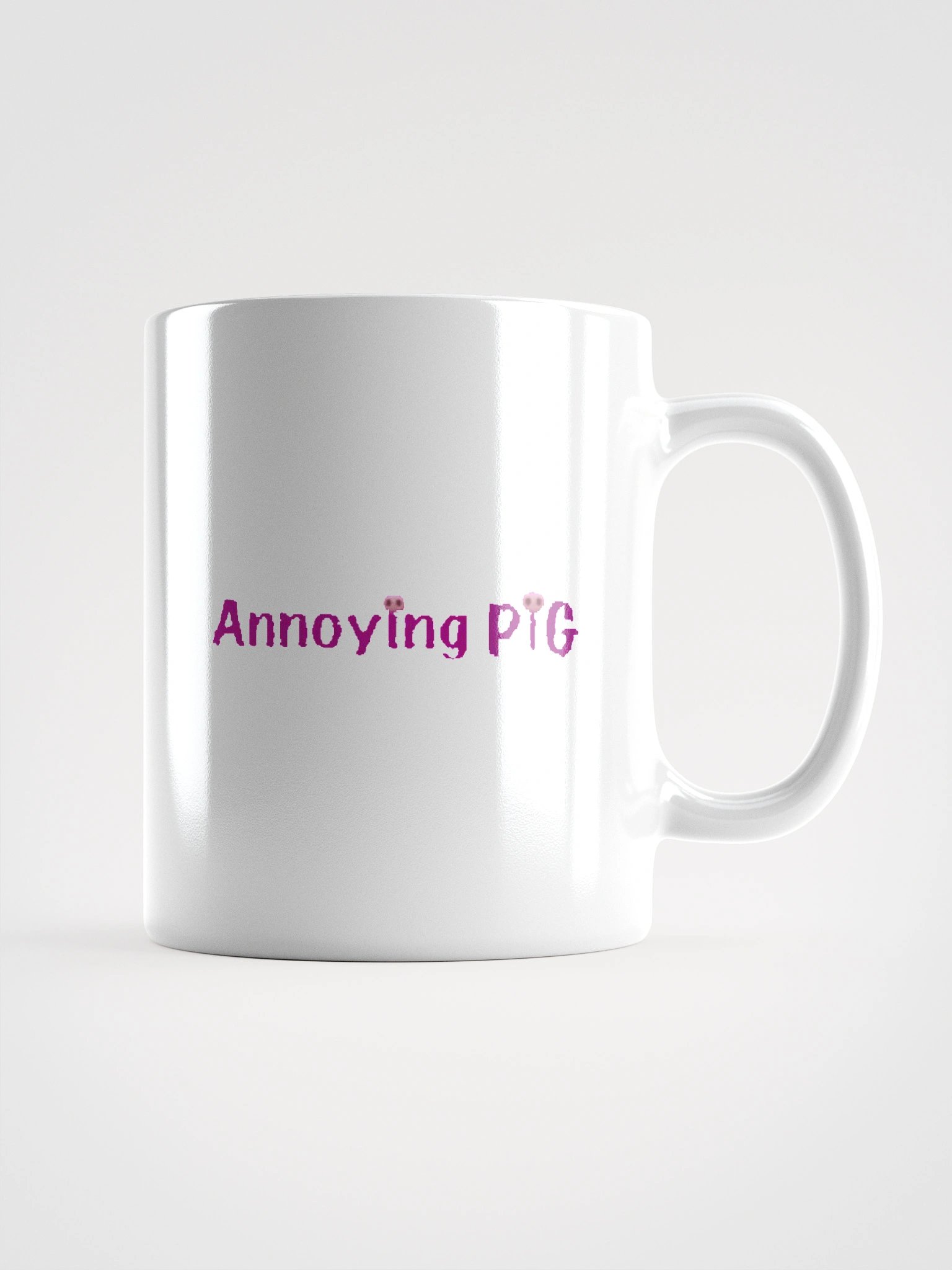 Pig Approved White Glossy Mug product image (2)