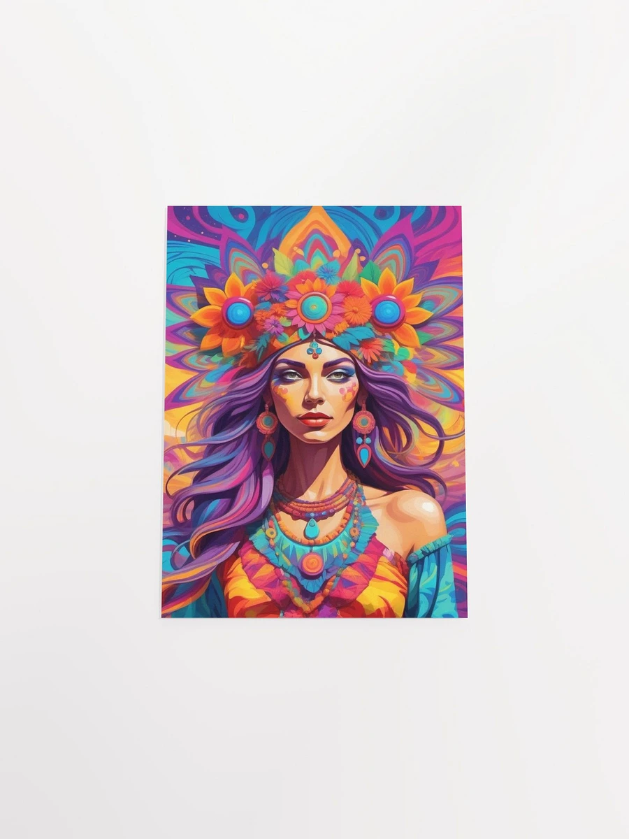 Flower Power Priestess Poster product image (8)