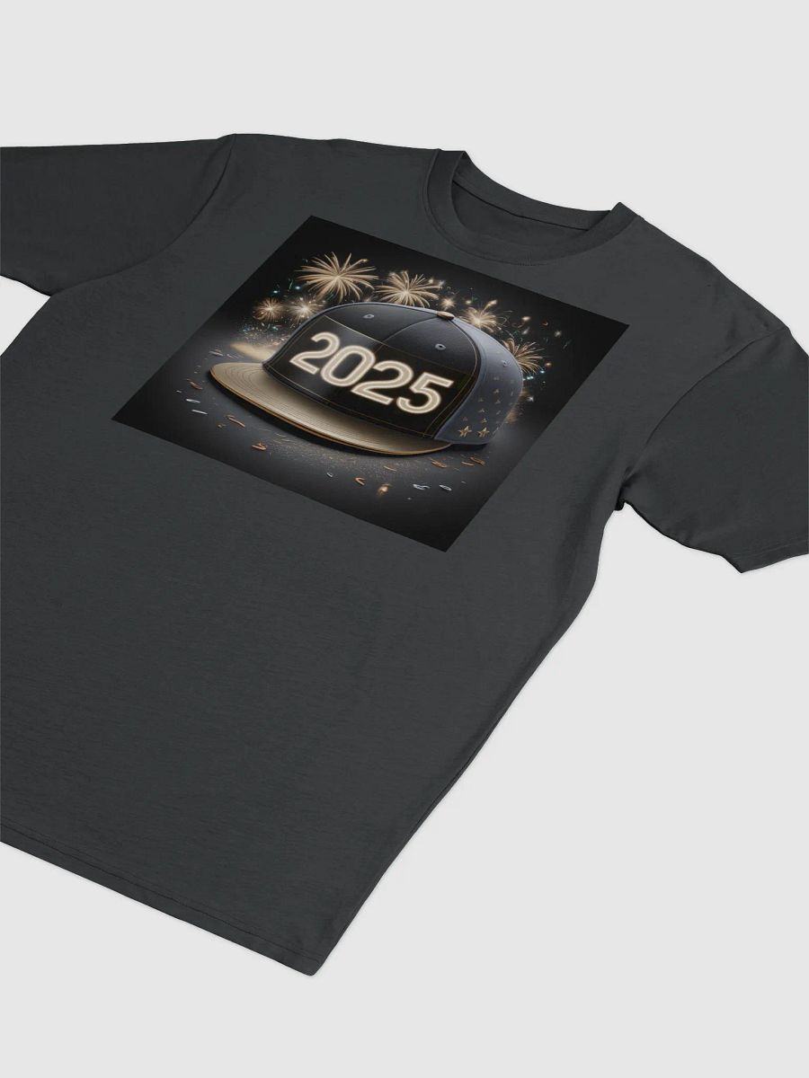 "Golden Glow: The Ultimate New Year 2025 Cap" product image (3)