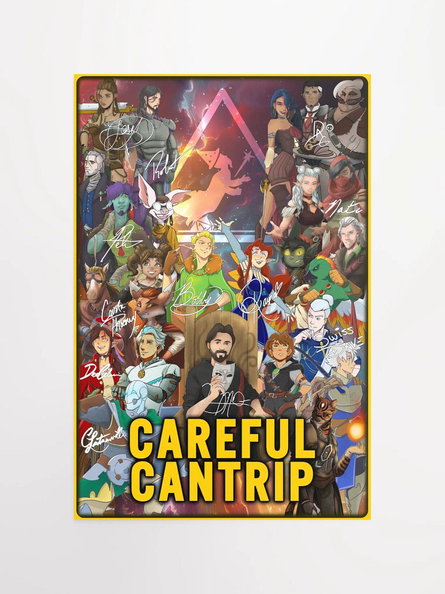 Careful Cantrip Memory Poster product image (11)
