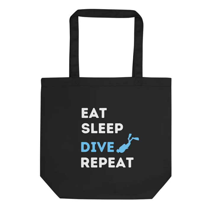 Eat Sleep Dive Repeat Tote Bag product image (2)