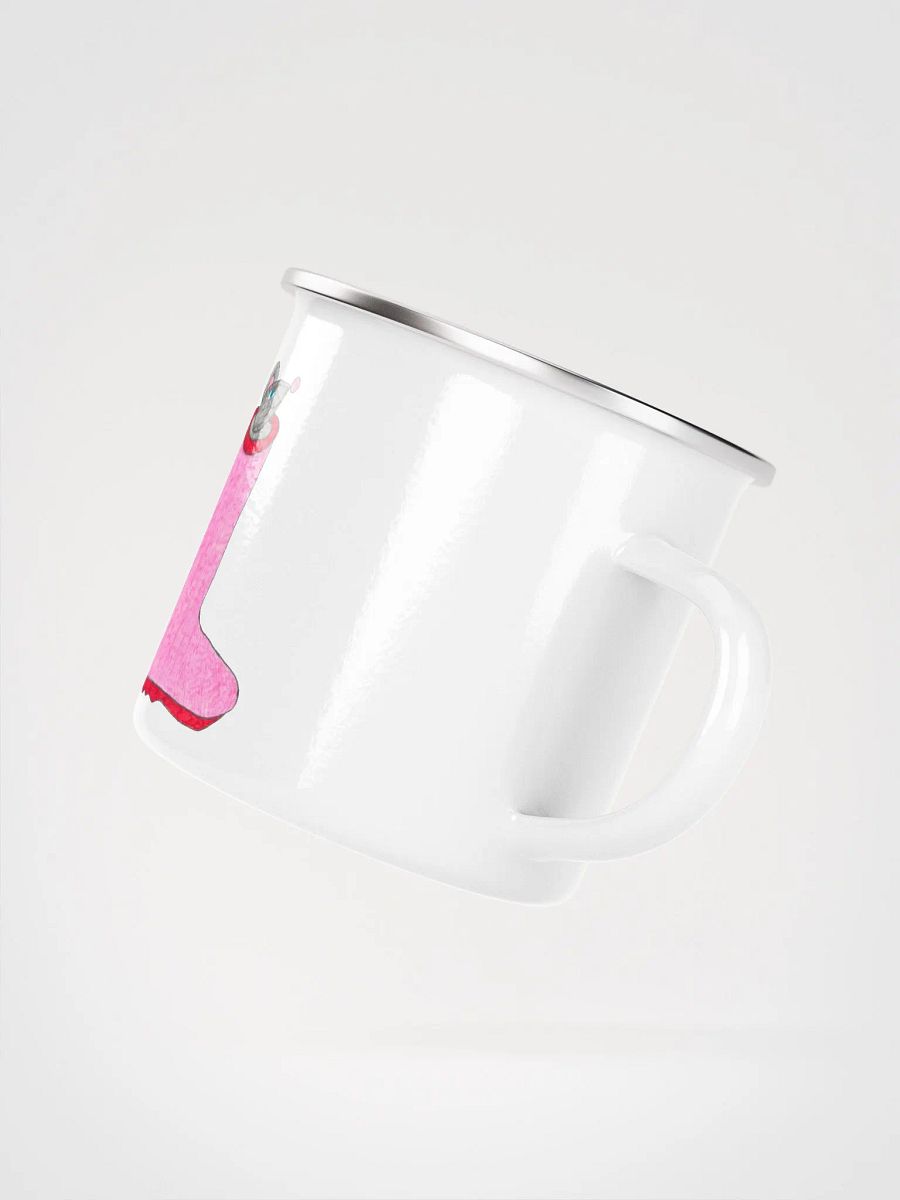 Rain boot mouse enamel mug product image (3)