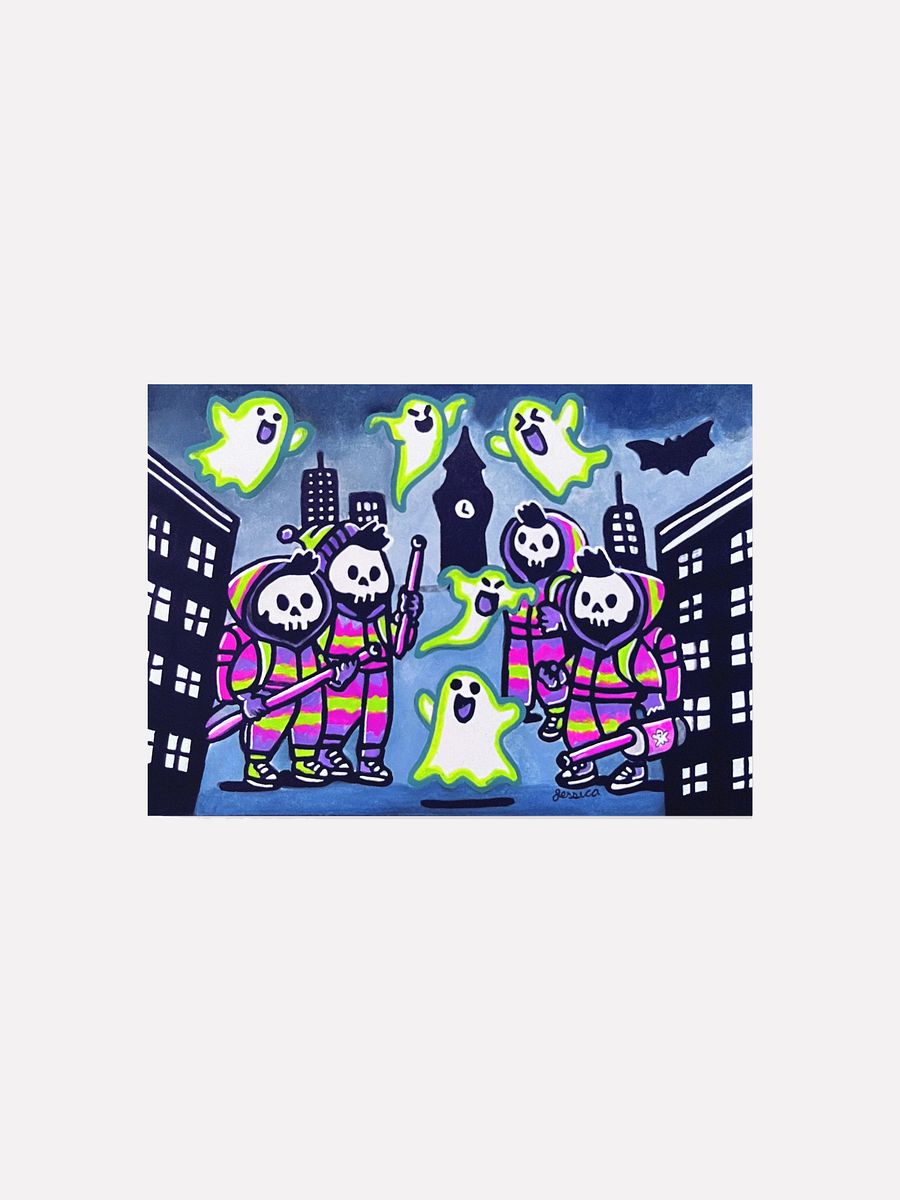 Ghostly Pursuit Art Print product image (1)