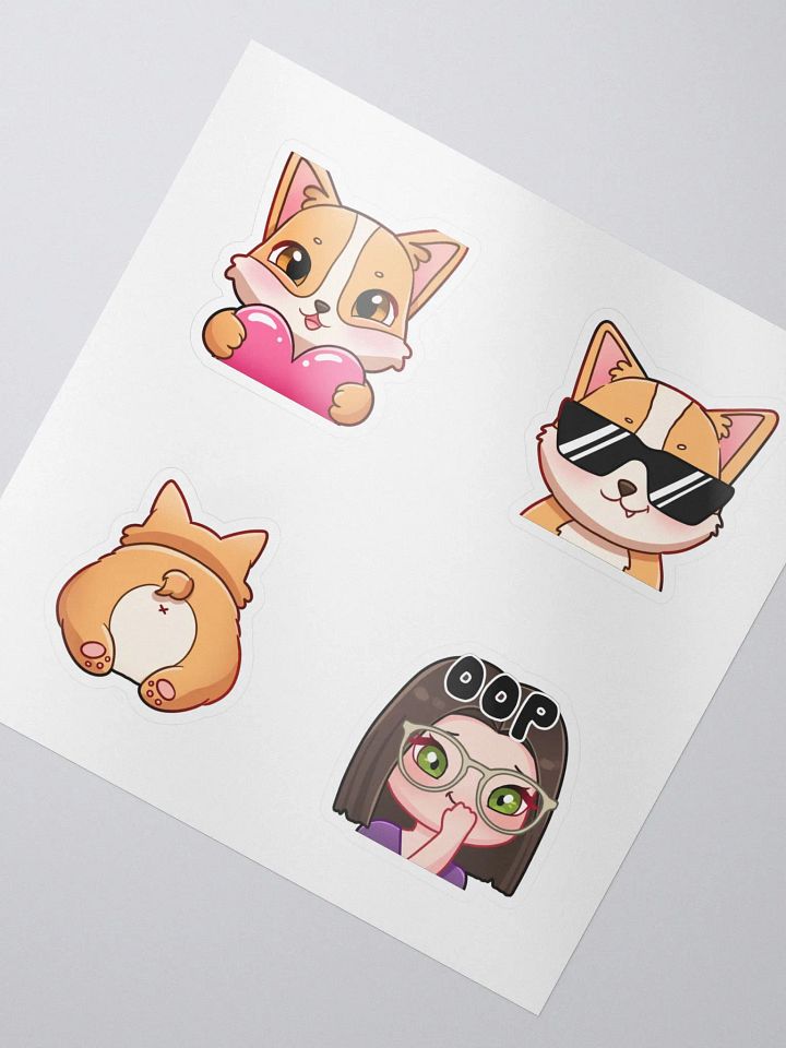 Emote Sticker pack product image (2)
