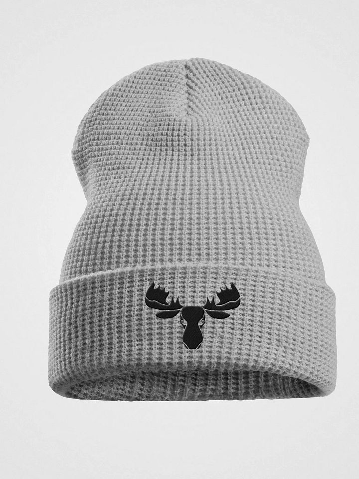 Waffle Toque with Dark Madish Moose Logo product image (1)