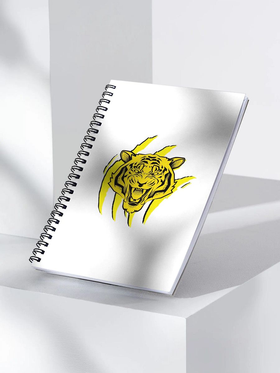 Cuaderno espiral con diseño de tigre rugiente product image (3)