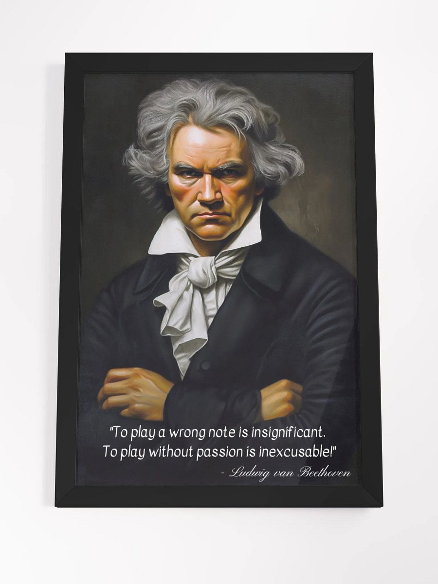 Beethoven - Famous Quote | Wall Poster product image (4)