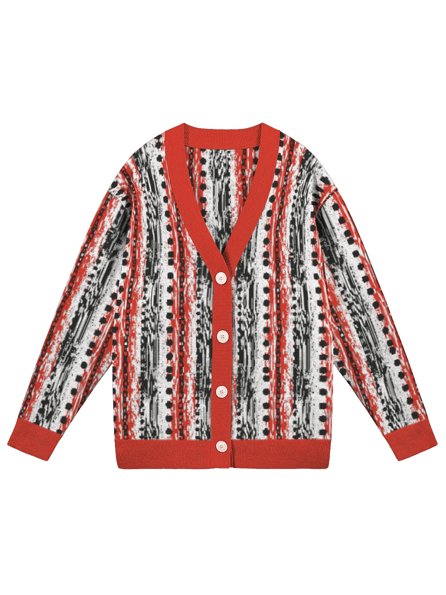 Swanky Jacquard Knit Cardigan product image (2)