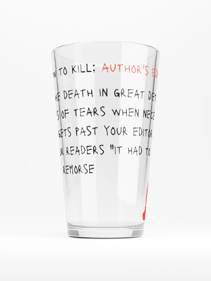Author's Edition Shaker Pint Glass product image (1)