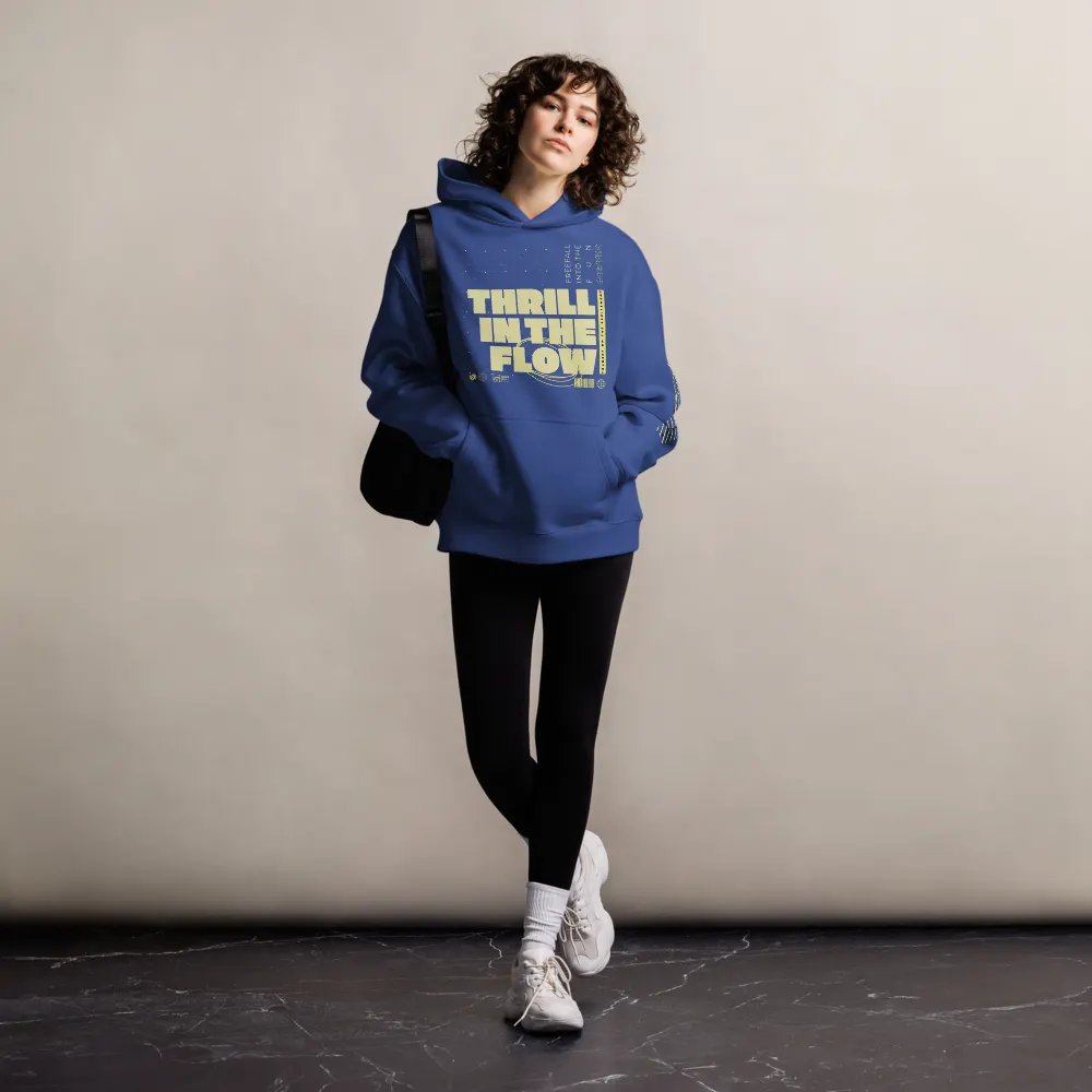 Thrill Seeker: Unleash the Fun: Oversized Hoodie product image (8)