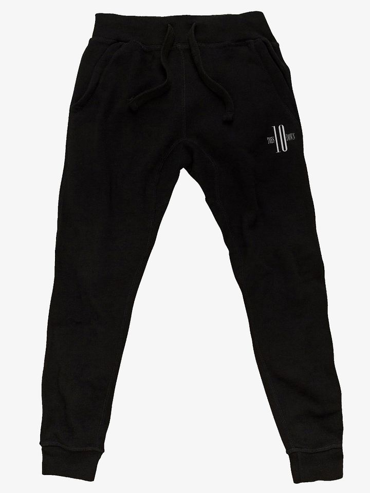 Ten Toes Down Original Black Joggers product image (1)