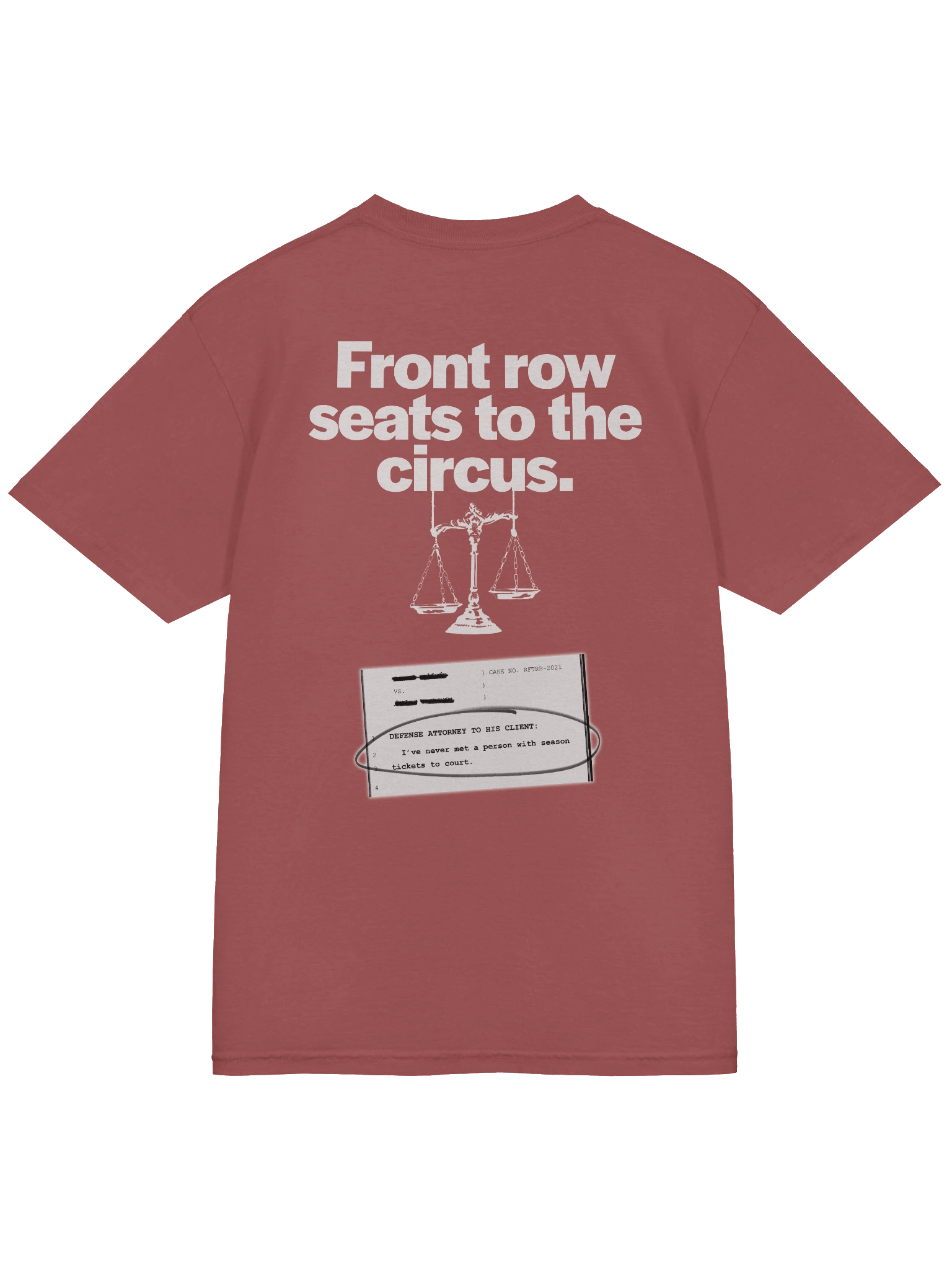Iconic Court Transcripts Circus T-Shirt product image (6)