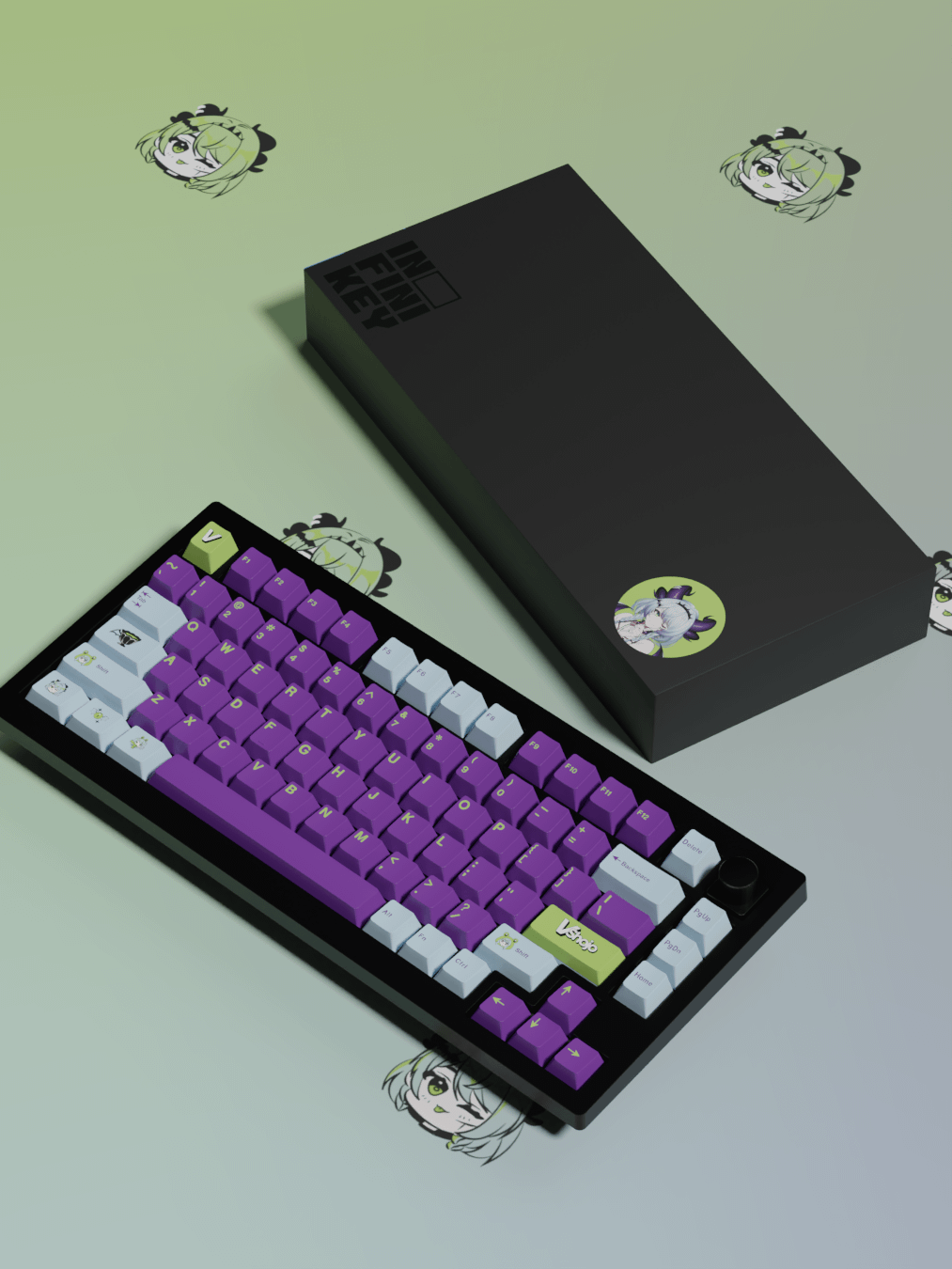 Apricot Keycap Set product image (5)