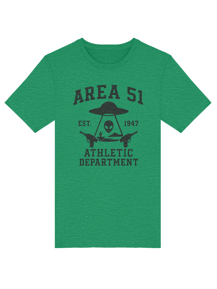 Area 51 T-Shirt – Alien UFO Roswell Tee | X-Files Athletic Department Parody product image (5)