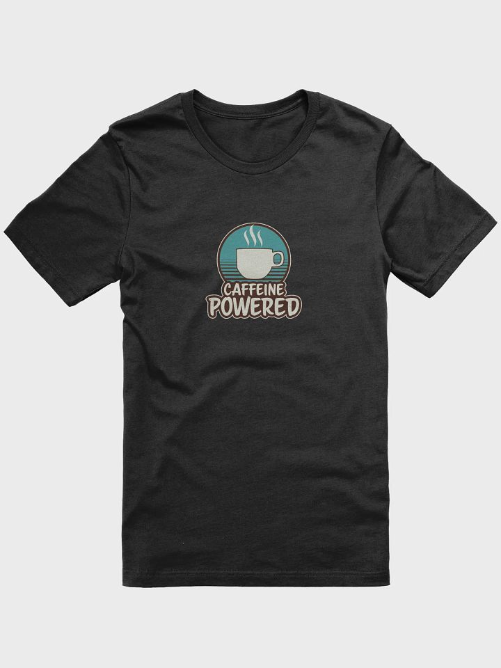 Caffeine Powered Retro Tee product image (1)