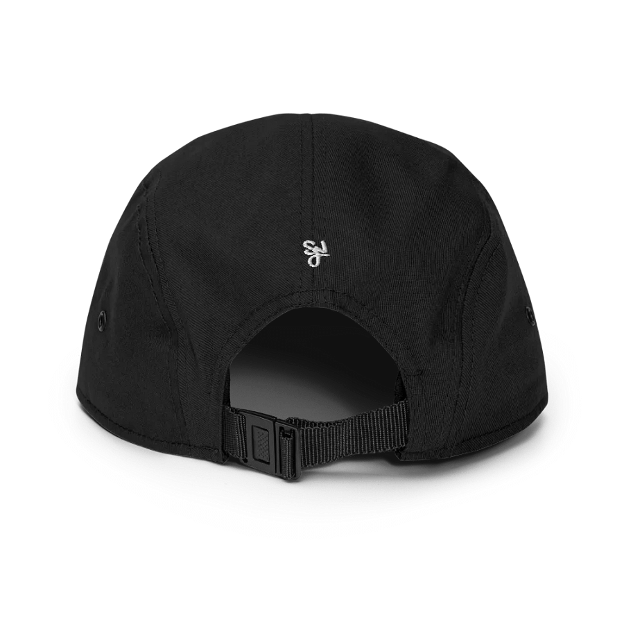 Syn White Circle Black CottonBack Hat product image (3)