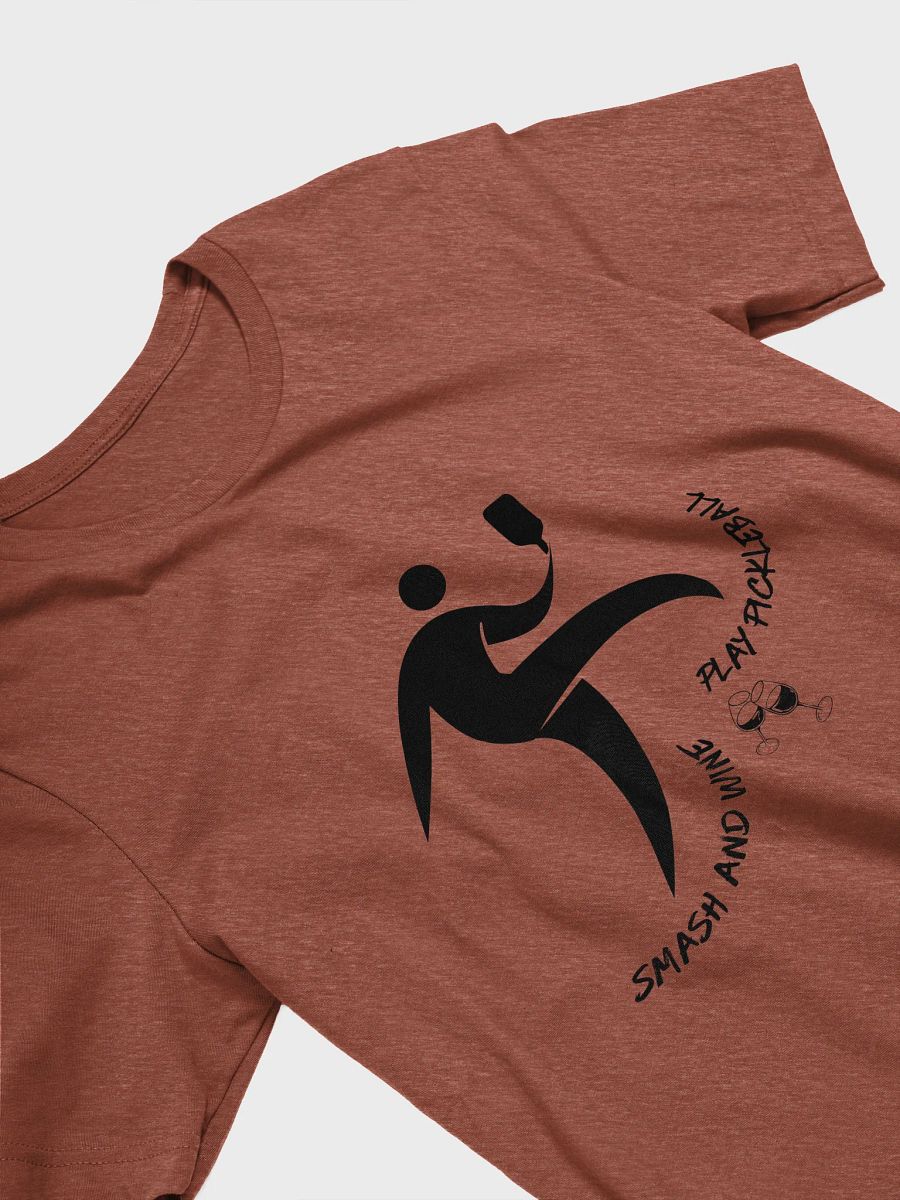 Smash and Wine Pickleball Ultrasoft T-Shirt product image (32)