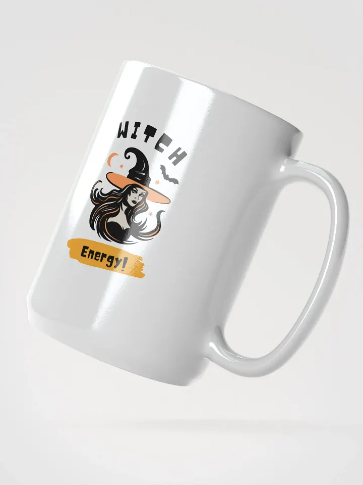 Witchy Energy White Glossy Mug product image (2)