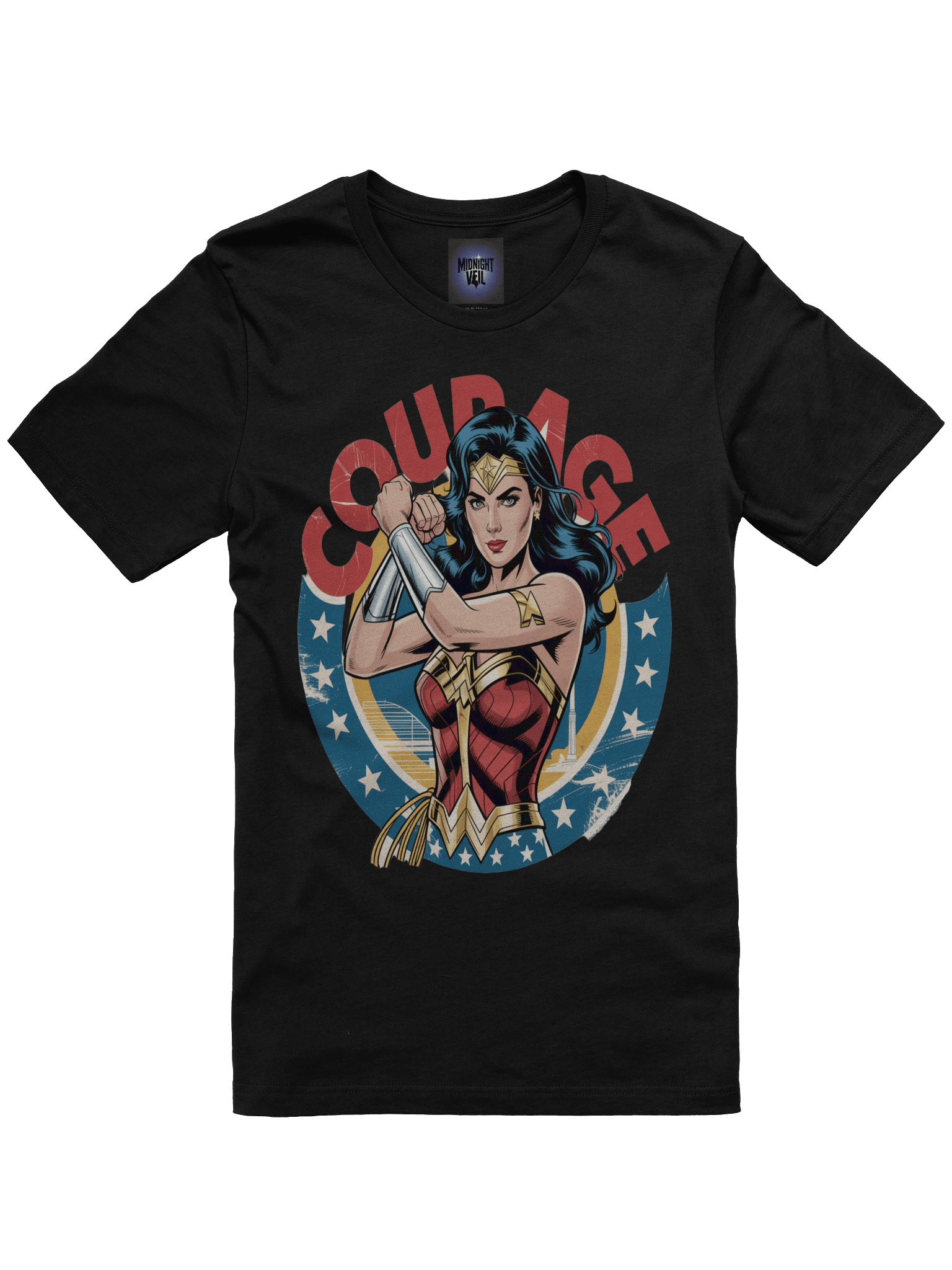 Wonder Woman Courage Eclipse Supersoft T-Shirt product image (3)