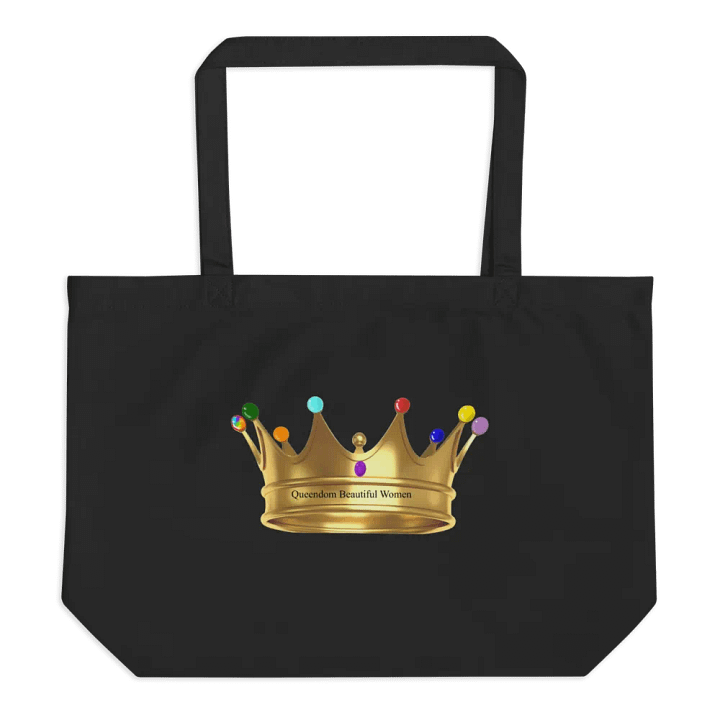 Queendom Beautiful Women Crown Tote Bag (TM) product image (1)
