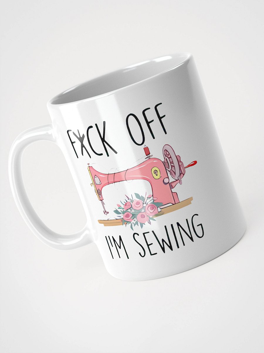 Sewing Machines White Glossy Mug product image (4)