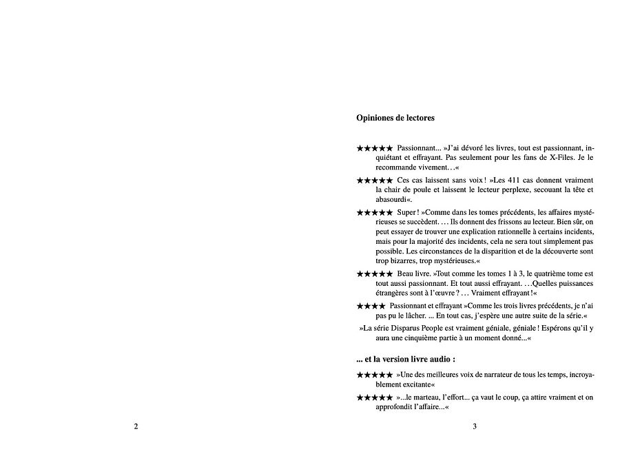 Personnes Disparues =4= eBook product image (2)