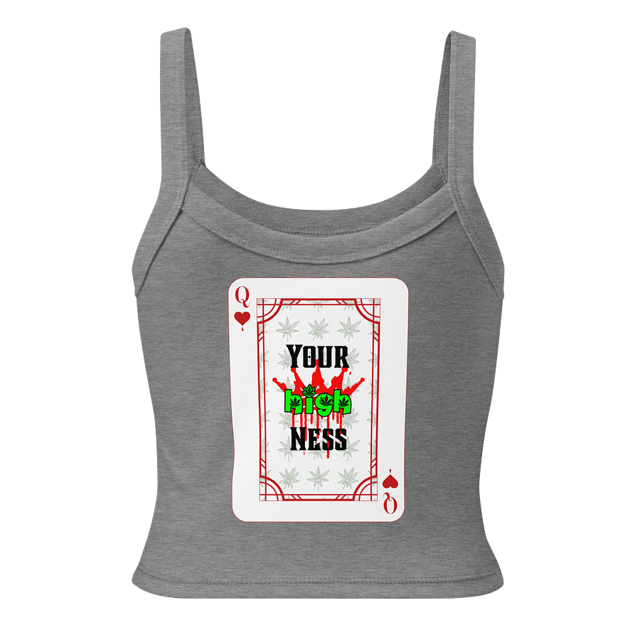 CannaQueen Women's Micro-Rib Tank Top product image (21)
