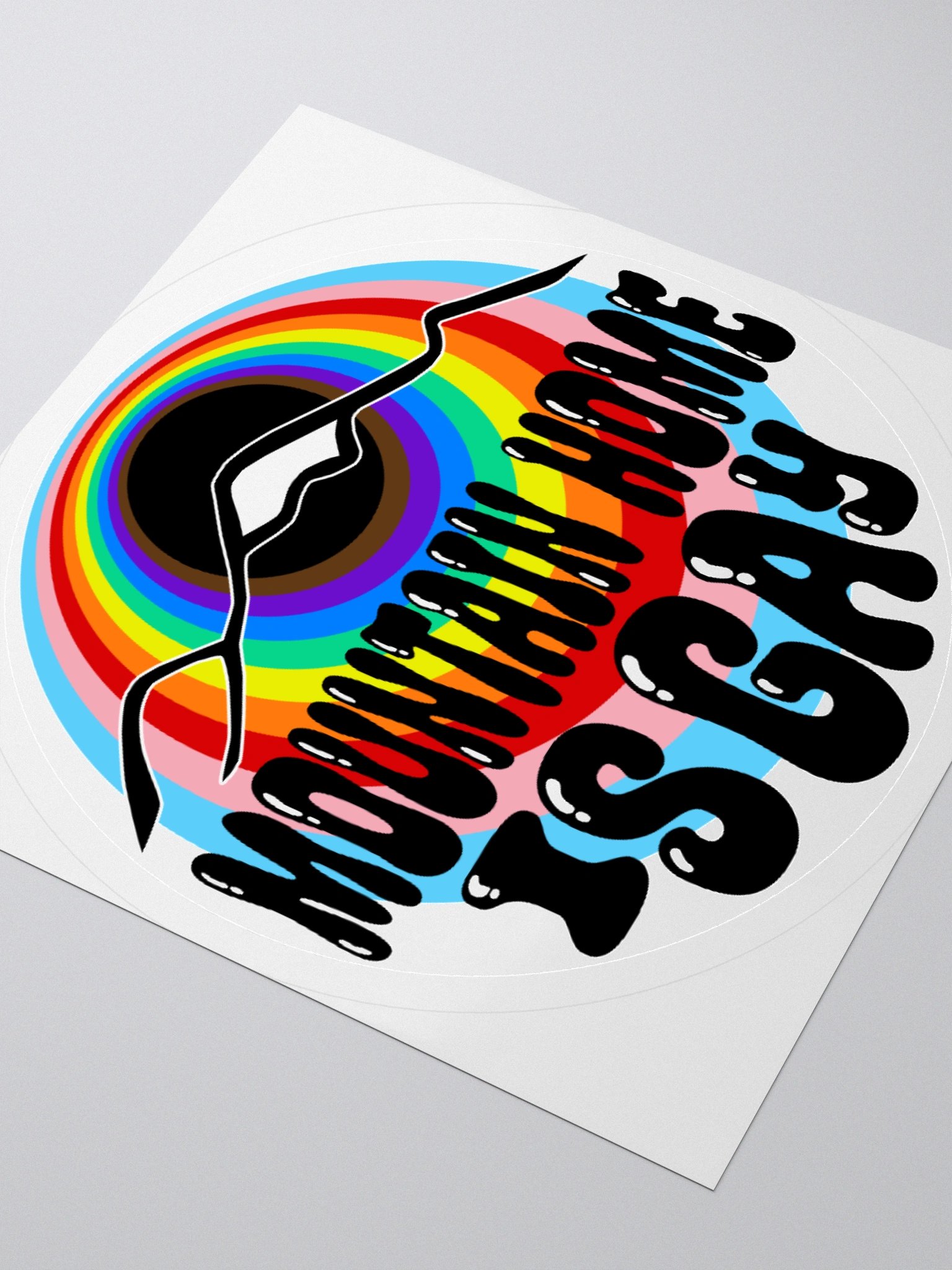 "MOUNTAIN HOME IS GAY" city sticker product image (8)