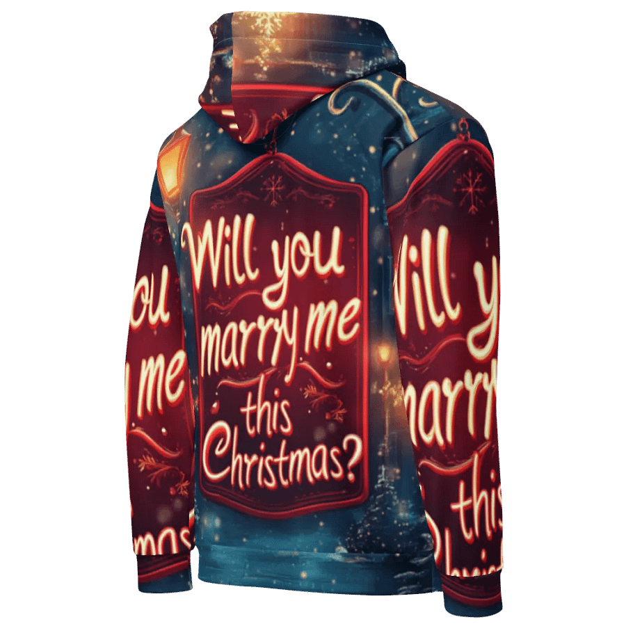 Christmas Proposal Unisex Hoodie product image (9)
