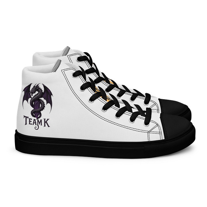 Team K V-4 Women's High Top Canvas Shoes product image (2)