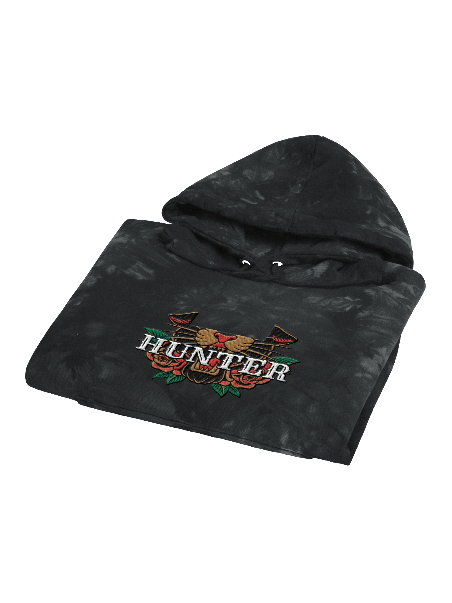 Hunter Tattoo Tie-Dye Embroidered Hoodie product image (10)