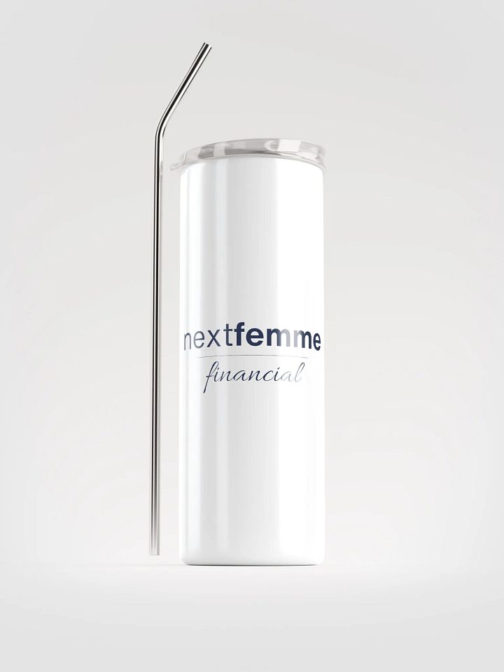 Eco-Friendly Tumbler with Navy Logotype product image (1)