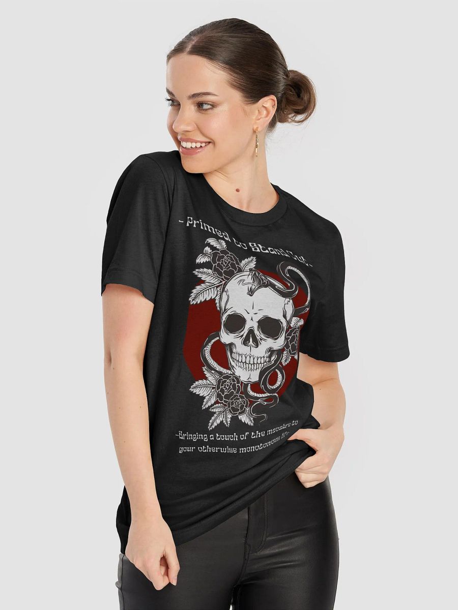 Gothic Skull Rose T-Shirt product image (8)