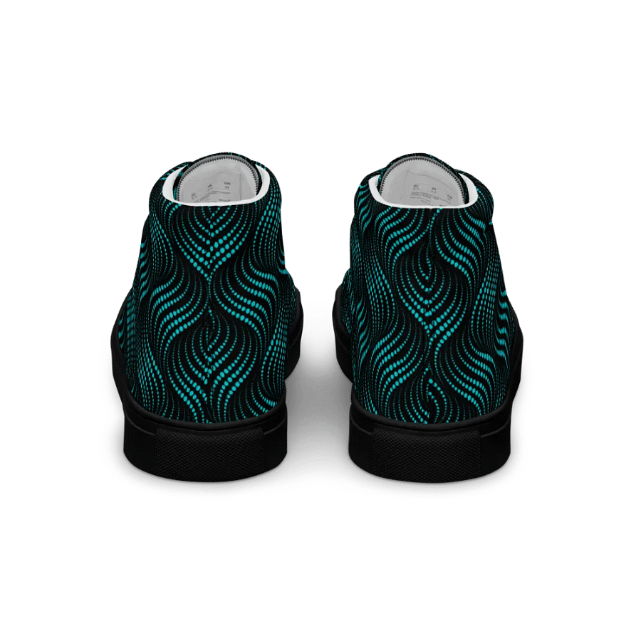 Light blue wavy women’s shoes product image (5)
