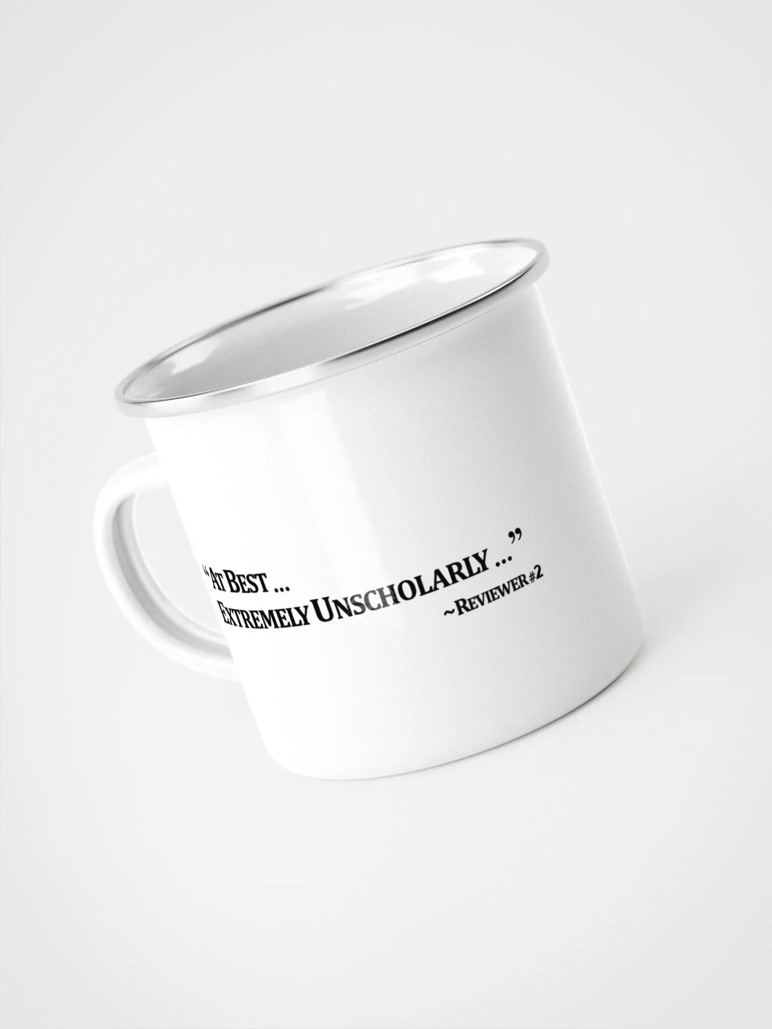 At Best... Enamel Mug product image (1)