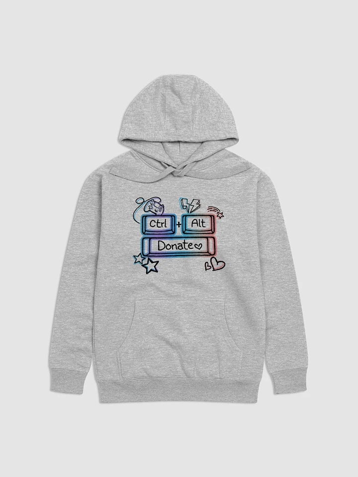 CTRL ALT DONATE Team Hooded Sweater product image (1)