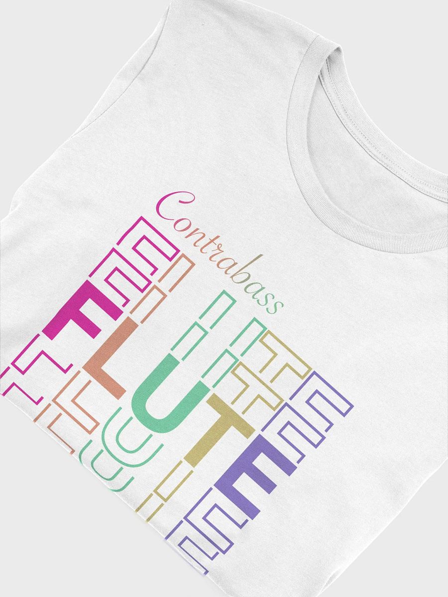 Symmetrical Flute Graphic T-Shirt - Contrabass - Unisex product image (5)