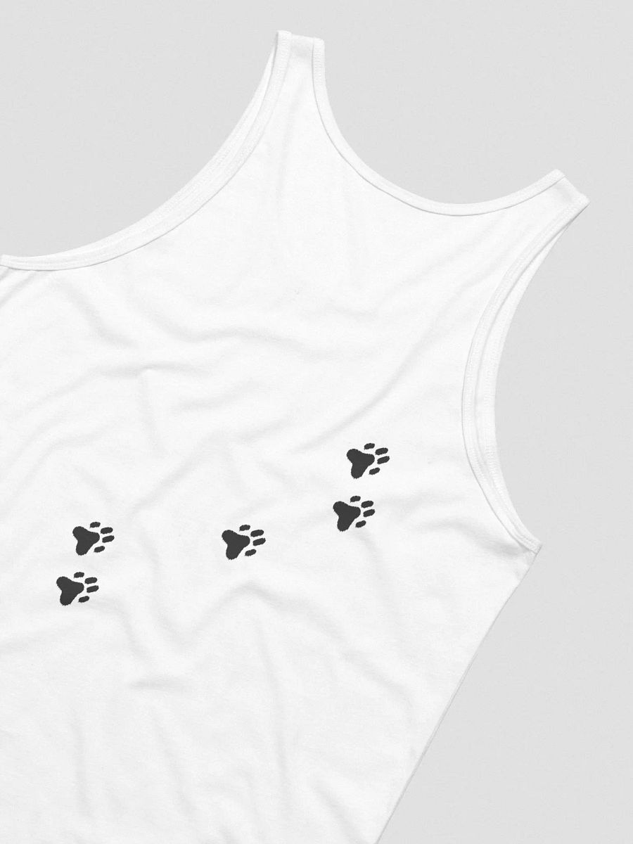 Double Sided Large Paw Print Tank (black detail) product image (60)