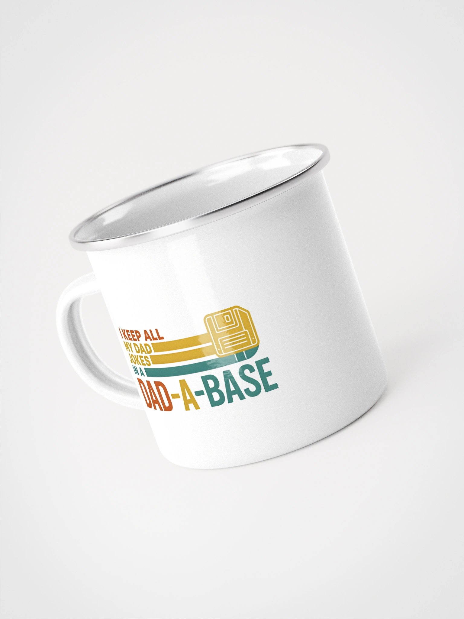 Dad-A-Base Mug | Funny Programmer Dad Coffee Cup | Retro Tech-Inspired Father’s Day Gift product image (4)