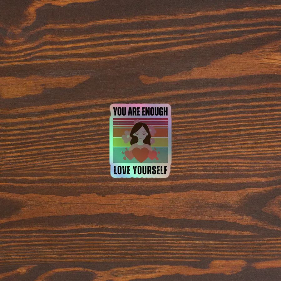 Heartfelt Blooms Holographic Sticker Sheet product image (5)
