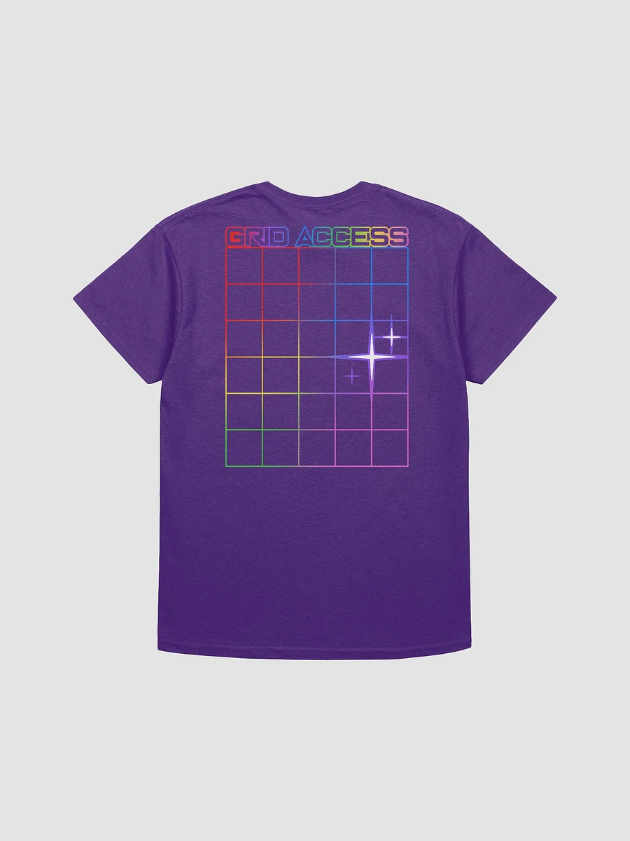 Purple Grid Access T-Shirt product image (4)